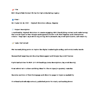 SO Blog and content writing.