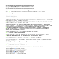 App Translation English to French