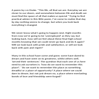 H.S Speech 