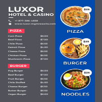 Menu | Brochure | Basic Graphic Design