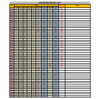 Attendance Report in excel