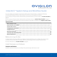 Enterprise software installation guide with checklist