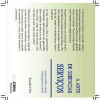 The Art of Managing Services - Book