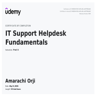 Certified IT Support\Helpdesk