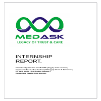 Internship report as a supply chain internee.