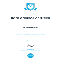 Xero Advisor certificate