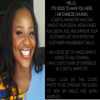 My portfolio on digital marketing 