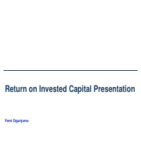 ROIC Presentation Sample