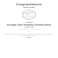 Google Ads- Display Advertising