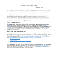 Blog Post: Salylic Acid in Skin care