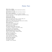 Peter Pan