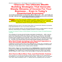 Wealth Building Seminar Sales Letter