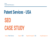 SEO Case Study: Lead Generation