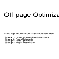 Off-page Optimization