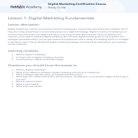 Certified in inbound marketing, buyer journey & growth