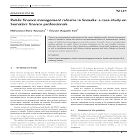 BUSINESS - PUBLIC HE