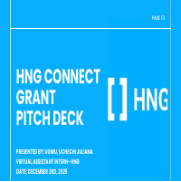 Slide presentation using Canva