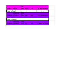 Transit info