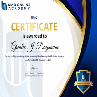 Bookkeeping Certificate