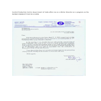 Invitations as an expert from Government of India  bodies 