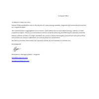 I  helped launch a very successful website.