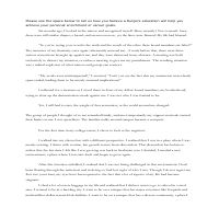 Example College Essay