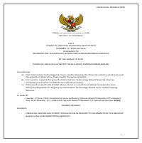 Translation of a govt regulation (result)