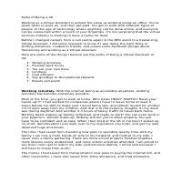An original article I have written