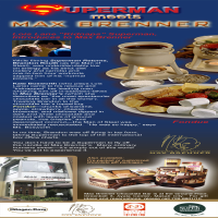 Max Brenner Superman e-mail ad