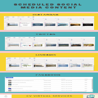 Scheduled Social Media Content