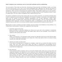 Writing work submitted