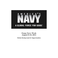 PR playbook for U.S. Navy in Fargo, ND