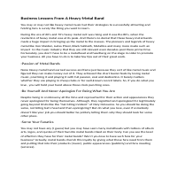 Content Sample- Business Lessons (offhook)