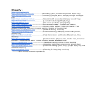 Shopify Development Portfoio