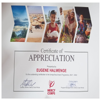 Certificate Of Appreciation