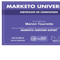 Marketo Certified Expert