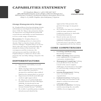 Capa Statement