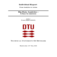 Big Data Analytics : A key to success