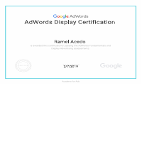 AdWords Display Certification