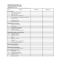 Typing Job for Manila Polo Club