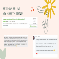 Reviews from my Clients
