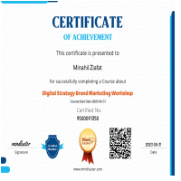 Digital strategy brand marketing certified