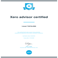Xero advisor Certified