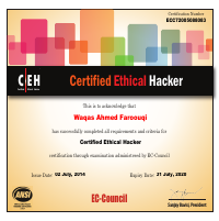 Certified Ethical Hacker