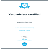 Xero Advisor Certificate