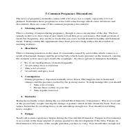 Pregnancy Article