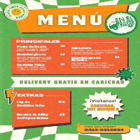 Menu for En El Trailer.