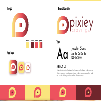 PIXIEY CRAVINGS logo design