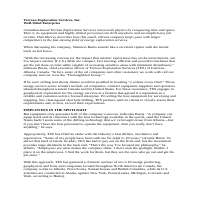 Company profile for US Industry magazine