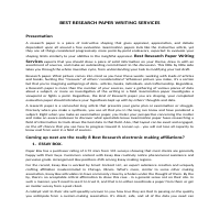 BEST EARCH WRITING PAPER SERVICE.